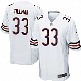 Nike Men & Women & Youth Bears #33 Tillman White Team Color Game Jersey,baseball caps,new era cap wholesale,wholesale hats